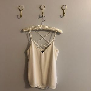 NWOT Express XS Strappy CrissCross Cami